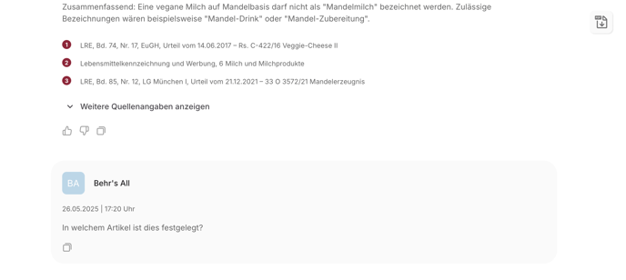 Behrs Beispielfrage - 2
