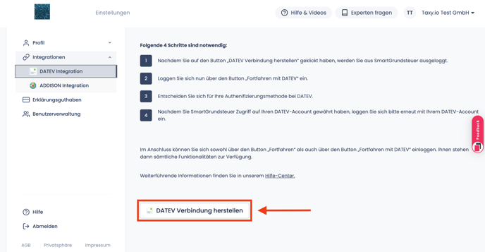 SmartGrundsteuer - DATEV Integration 3