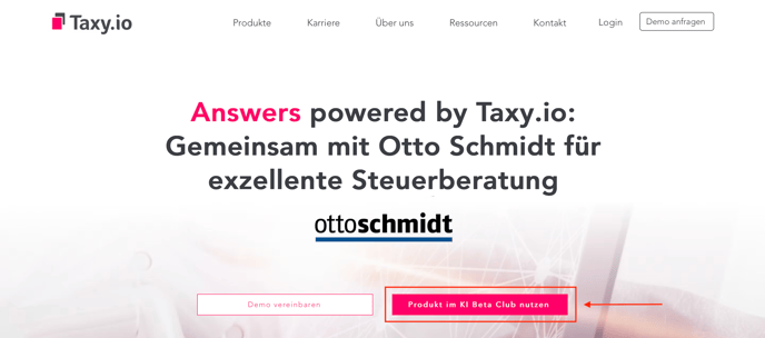 Taxy.io Answers erwerben 3